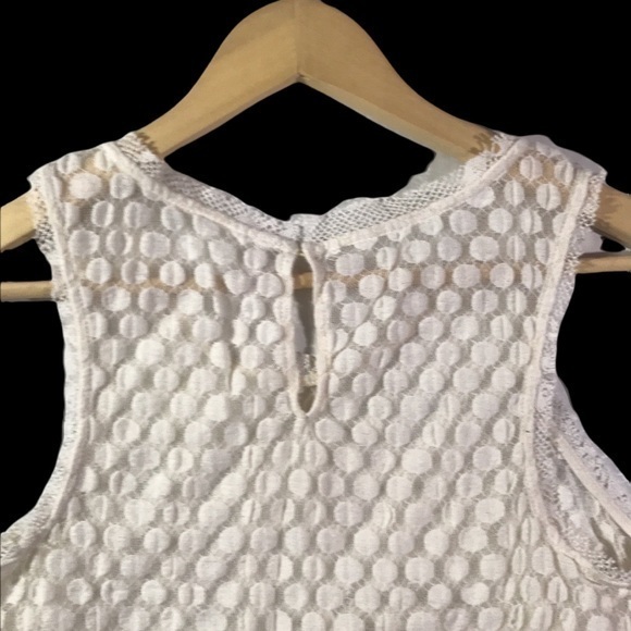 Deleting tomorrow 8/15🛑Free People Varsity Shedder Lace Peplum Tank size XS - Picture 7 of 10